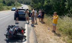 İzmir Foça'da kaza: 2 kişi yaralandı