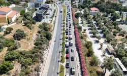 Aydın'ın turizm cennetine akın: 24 saatte 60 bin araç girdi