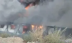İşçilerin kaldığı konteynerde yangın