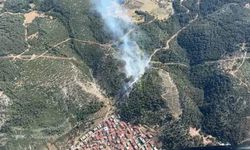 Manisa Soma’da aynı gün ikinci yangın: Müdahale sürüyor