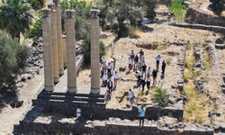 İzmir'in binlerce yıllık tarihi burada yatıyor: Başkan Tugay çalışmaları inceledi