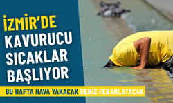 Meteoroloji açıkladı, İzmir’de kavurucu sıcaklar başlıyor: Bu hafta hava yakacak deniz ferahlatacak