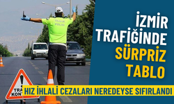 İzmir trafiğinde sürpriz tablo: Hız ihlali cezaları neredeyse sıfırlandı, bu hafta sadece 26 sürücüye ceza kesildi