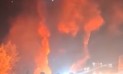 Seyir halindeki yolcu otobüsü alev aldı: O anlar kamerada