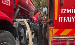 İzmir'deki yangına havadan ve karadan müdahale ediliyor: Büyükşehir ekipleri sahada