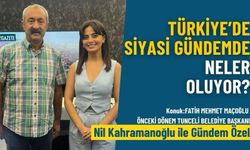 Nil Kahramanoğlu ile gündem özel programın konuğu: Eski Tunceli Belediye Başkanı Mehmet Maçoğlu