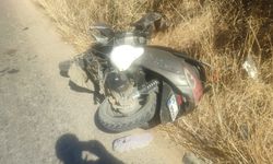 İzmir'de korkutan kaza: Motosiklet sürücüsü yaralandı