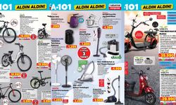A101 7 Ağustos aktüel kataloğunu açıkladı: Bu perşembe A101'e uygun fiyatlı koltuk ve halı yıkama makinesi geliyor