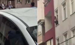 Ailesini rehin aldı, 3. kattan atladı!