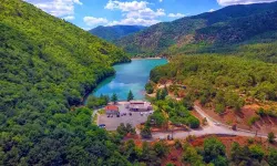 Gören Ödemiş sanıyor: Zümrüt yeşili rengi ve yemyeşil ağaçlarıyla yazın serinlemek isteyenlerin uğrak noktası