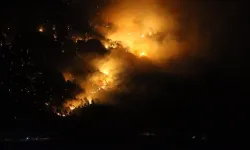 Pamukkale alev alev: Havadan ve karadan müdahale sürüyor