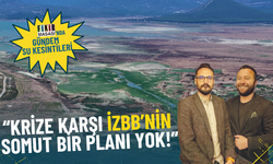 Fikir Masası’nda gündem su kesintileri: Krize karşı İzBB’nin somut bir planı yok