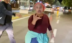 İlginç anlar: Alkollü kadın sürücü polisi şoke etti!