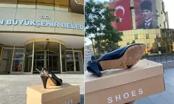 Özlem Çerçioğlu'na kırık topuklu ayakkabı ile tepki: İçine para koyarsın