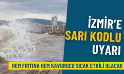 Meteoroloji’den İzmir’e sarı kodlu uyarı: Hem fırtına hem kavurucu sıcak etkili olacak