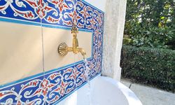 Kültürpark'ın tarihi çeşmesi İzmir Fuarı'na hazır
