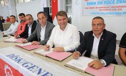 Seferihisar Belediyesi ile DİSK Genel-İş Sendikası arasında toplu iş sözleşmesi imzalandı