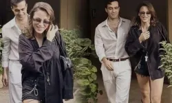 Aşk tatiline vize engeli: Serenay Sarıkaya Nice'ye yalnız uçtu