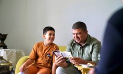 Tire’nin gururu oldu: Başkan Okuroğlu’dan Emir’e ziyaret