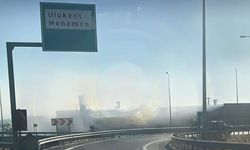 İzmir otoyolunda fabrika yangını: Seyrek ve Ulukent trafiği Menemen’e aktarıldı