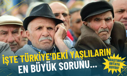 Türkiye'deki yaşlıların en büyük sorunu belli oldu: Üstelik cinsiyet, yaş ve eğitim düzeyi fark etmiyor