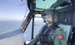 Denizde dev operasyon: Kadın pilot Erkan 7 denizciyi kurtardı