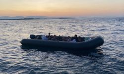 Aydın açıklarında 25 düzensiz göçmen kurtarıldı