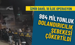 İzmir dahil 18 ilde dev operasyon: 984 milyonluk dolandırıcılık şebekesi çökertildi