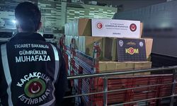Gümrüklerde operasyonlar sürüyor: 74 milyar TL'lik kaçak eşya ele geçirildi