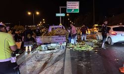 Gaziemir'de feci kaza: Yol savaş alanına döndü