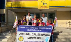 İzmir’de, PTT çalışanlarından zorunlu mesai tepkisi