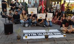Akbelen'deki ağaç kıyımı direnişine İzmir'den destek: Yapılan tüm ülkeye yayılacak bir talanın habercisi