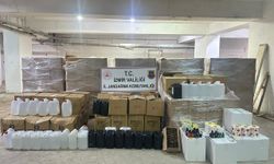Konak'ta kaçakçılık operasyonu: Sahte alkol üretimine darbe!