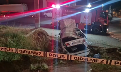 Aydın'da 3 araç birbirine girdi: Kaza anı kameralarda