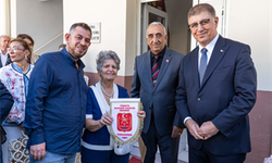Başkan Tugay’dan gazilere ziyaret