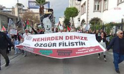 İzmir'den Gazze'ye dayanışma yürüyüşü: Ateşkes, direnişin zaferidir