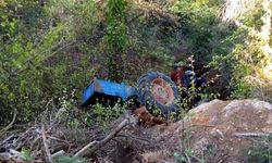 Aydın'da feci kaza: Zeytinliğinden dönerken traktörün altında kaldı