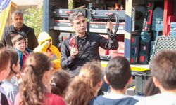 Bucalı çocuklar afetlere karşı bilinçleniyor