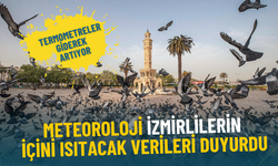 Meteoroloji İzmirlilerin içini ısıtacak verileri duyurdu: Termometreler giderek artıyor