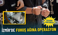 İzmir’de fuhuş ağına operasyon: 19 kadın kurtarıldı, 4 kişi tutuklandı