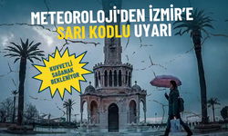 Meteoroloji'den İzmir’e sarı kodlu uyarı: Kuvvetli sağanak bekleniyor
