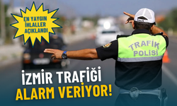 İzmir trafiği alarm veriyor: Haftalık denetimlerde en yaygın ihlaller açıklandı