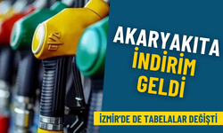 Akaryakıta indirim geldi: İzmir'de de tabelalar değişti