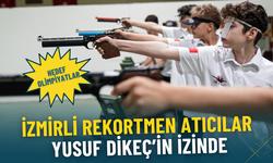İzmirli rekortmen atıcılar Yusuf Dikeç’in izinde: Hedef olimpiyatlar