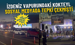 İZDENİZ vapurundaki kokteyl sosyal medyada tepki çekmişti: İzmir Büyükşehir’den açıklama geldi