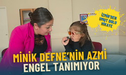 İzmir’den ilham veren başarı: Minik Defne’nin azmi engel tanımıyor, Türkiye’ye örnek oluyor