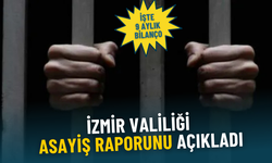 İzmir Valiliği asayiş raporunu açıkladı: İşte 9 aylık bilanço