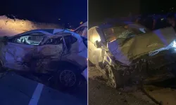 İki otomobil çarpıştı: Ölü ve yaralılar var!