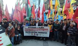 İzmir’den Filistin’e destek: Soykırımın 2. yılında Filistin halkının yanındayız