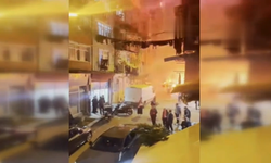 Kız isteme gecesi yangınla bitti: Havai fişek eve isabet etti!